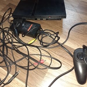 PS2 slim with gamestop's brand controller